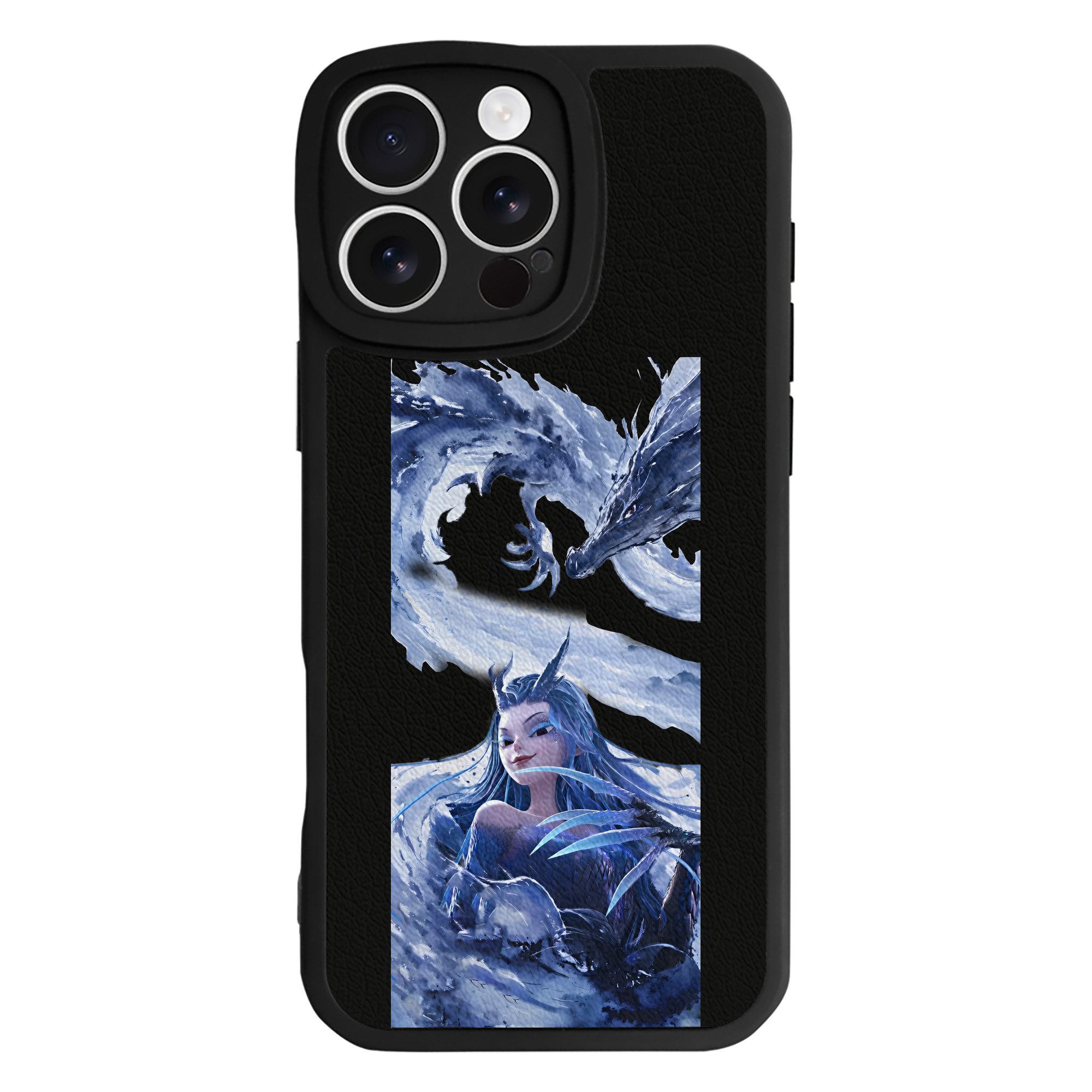 （画像用） Ne Zha 2 ナタ 魔童の大暴れ 【iPhone 16シリーズ対応】シリコンスマホケース（レザー調） 材質：シリコン